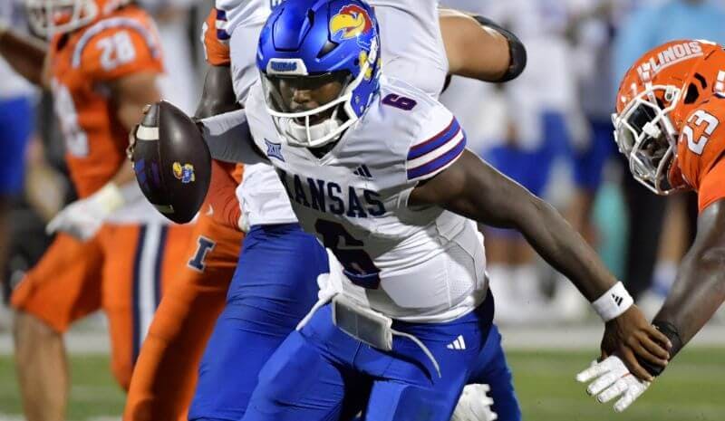 Jalon Daniels Kansas Jayhawks NCAAF