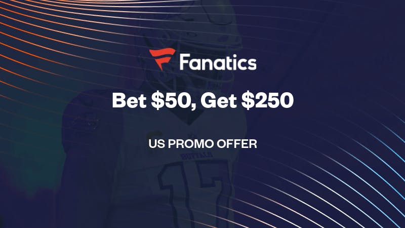 Fanatics Sportsbook Promo for Bills vs Falcons Monday Night Football