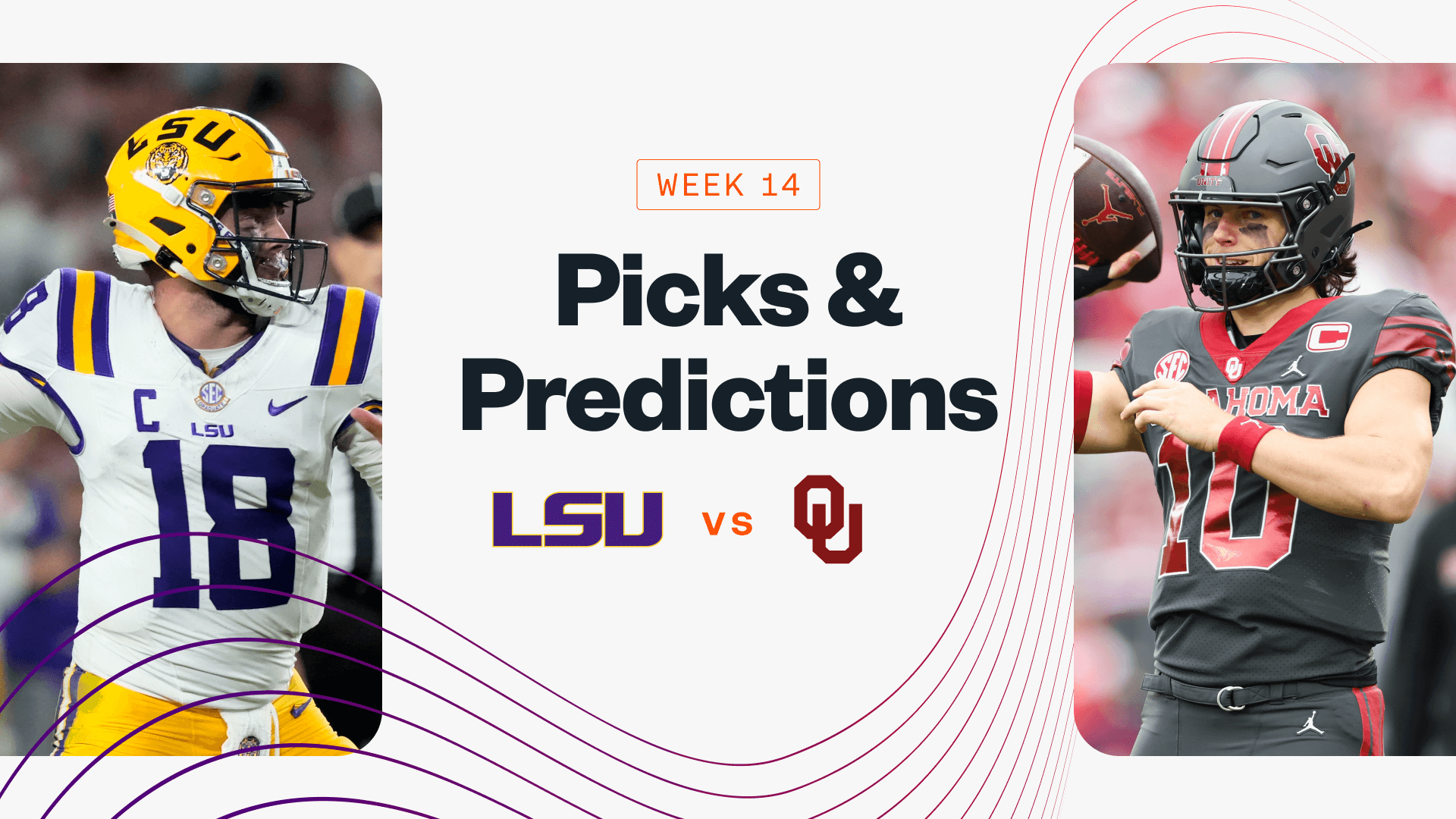 LSU vs Oklahoma Prediction, Picks & Odds for Today — College Football Week 14