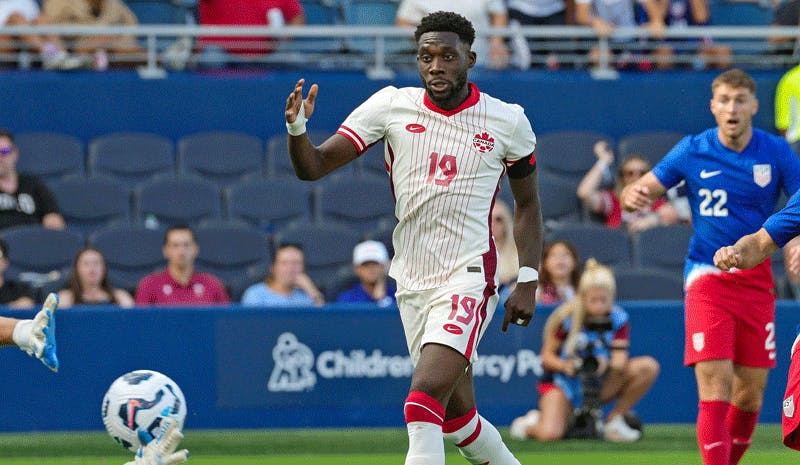 Alphonso Davies Canada 