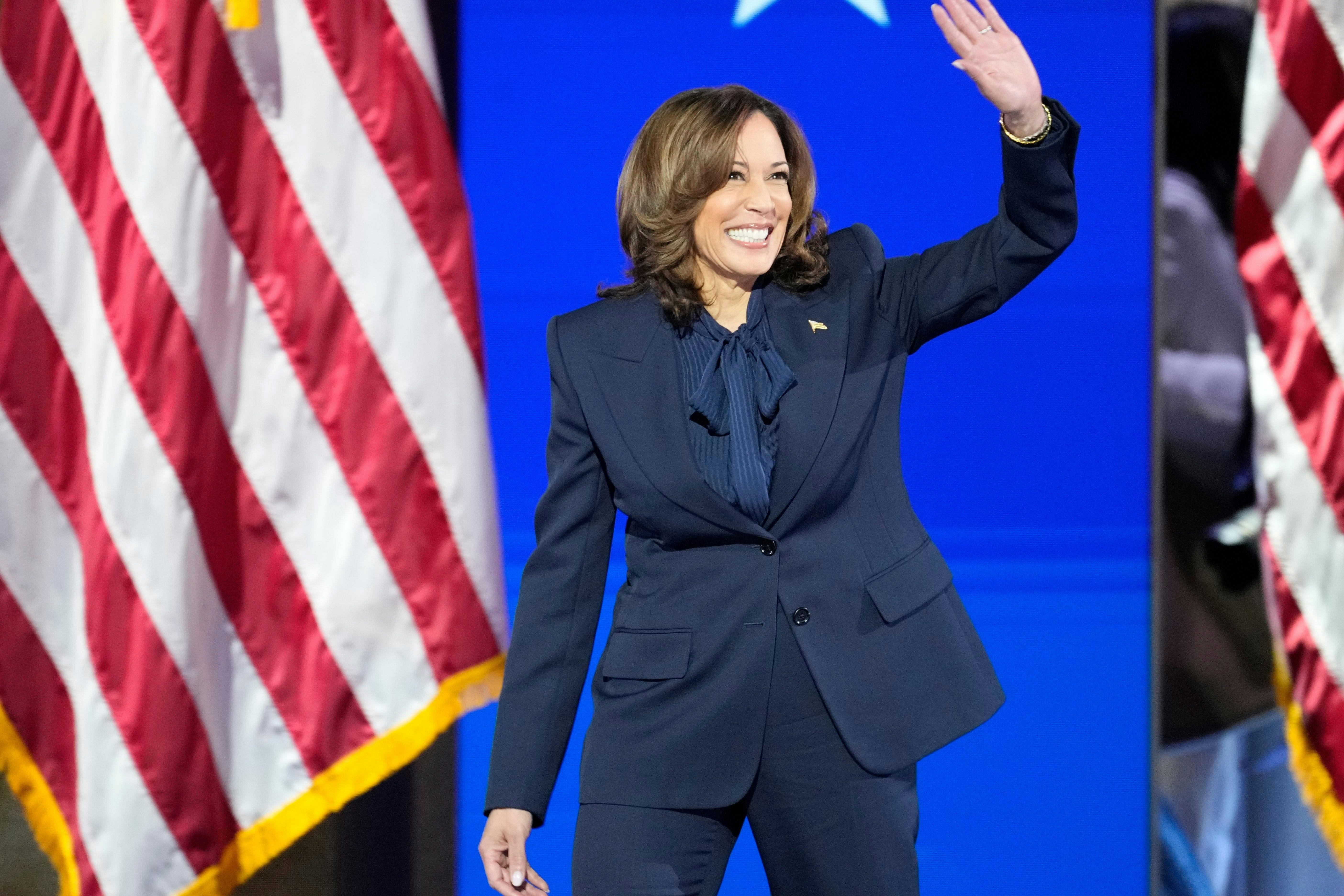 U.S. Vice President Kamala Harris.