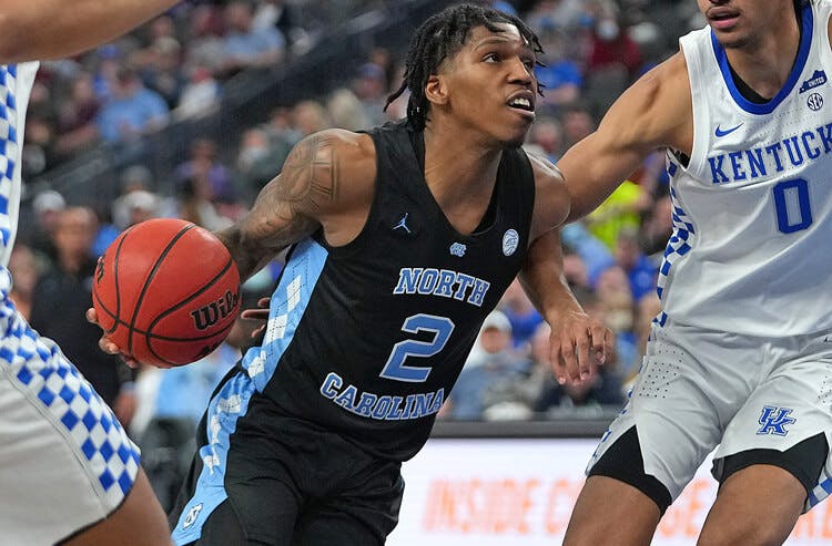 Caleb Love UNC Tar Heels college basketball