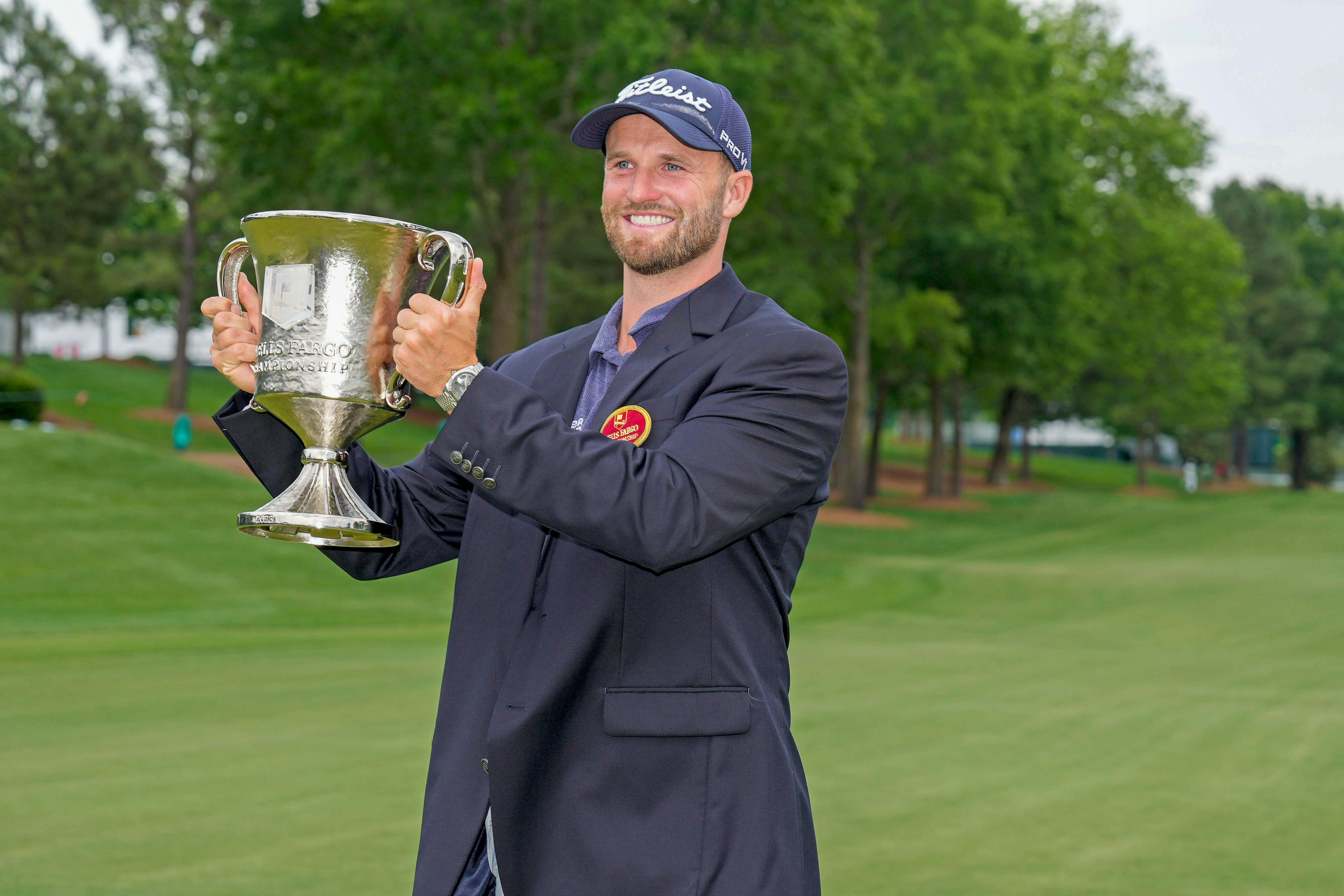 Wyndham Clark golf PGA Wells Fargo