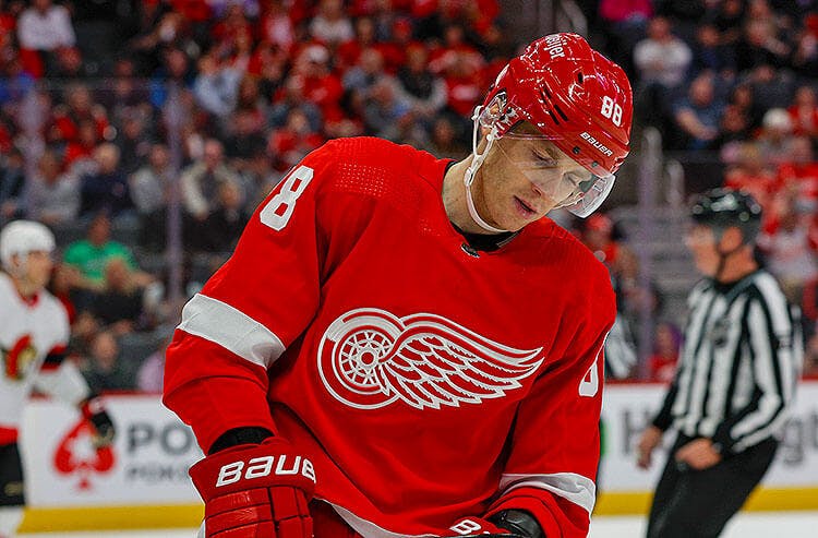 Patrick Kane Detroit Red Wings NHL 