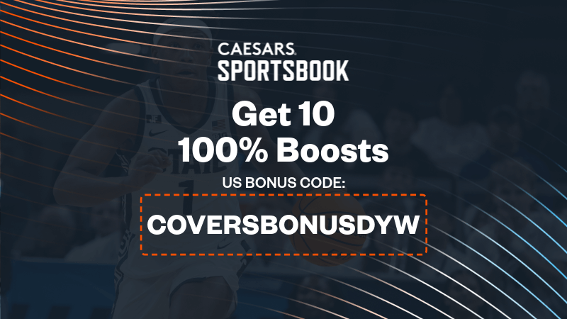 Caesars Sportsbook promo code for Late Friday March Madness Games