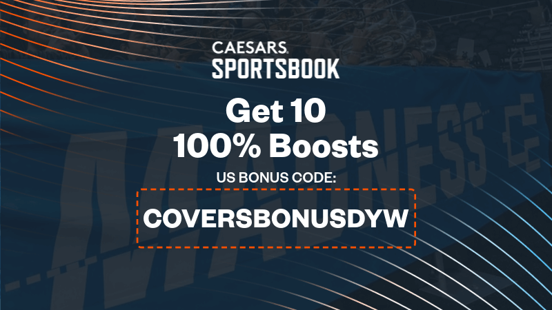 Caesars Sportsbook promo code for Round 1 of the NCAA Tournament