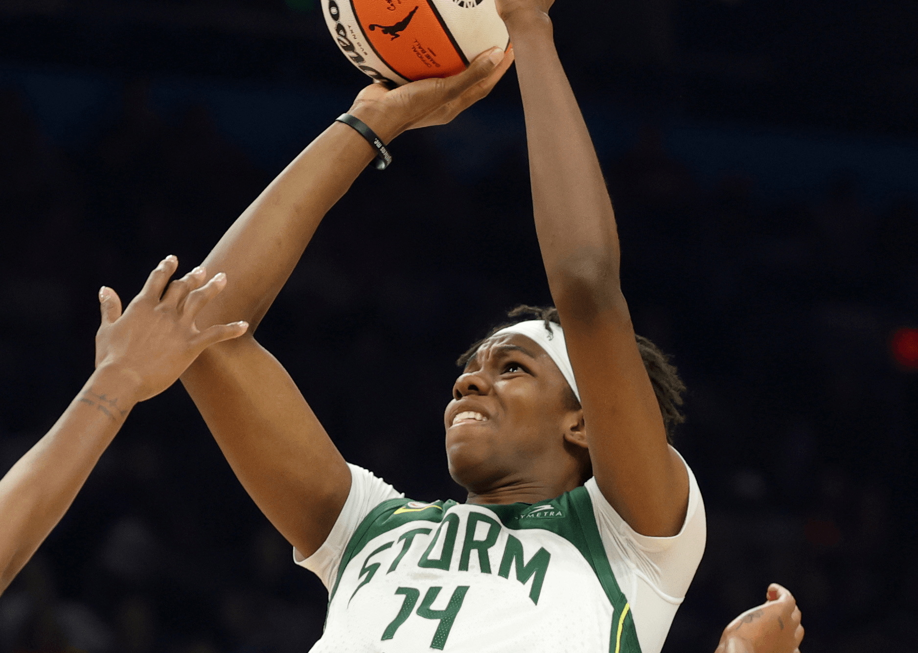 Dominique Malonga of the Seattle Storm WNBA