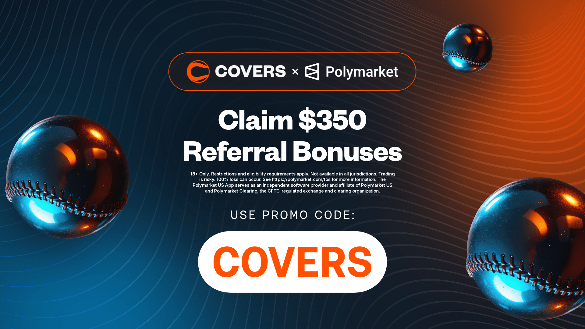 Get a $350 Bonus With Our Polymarket referral Code.
