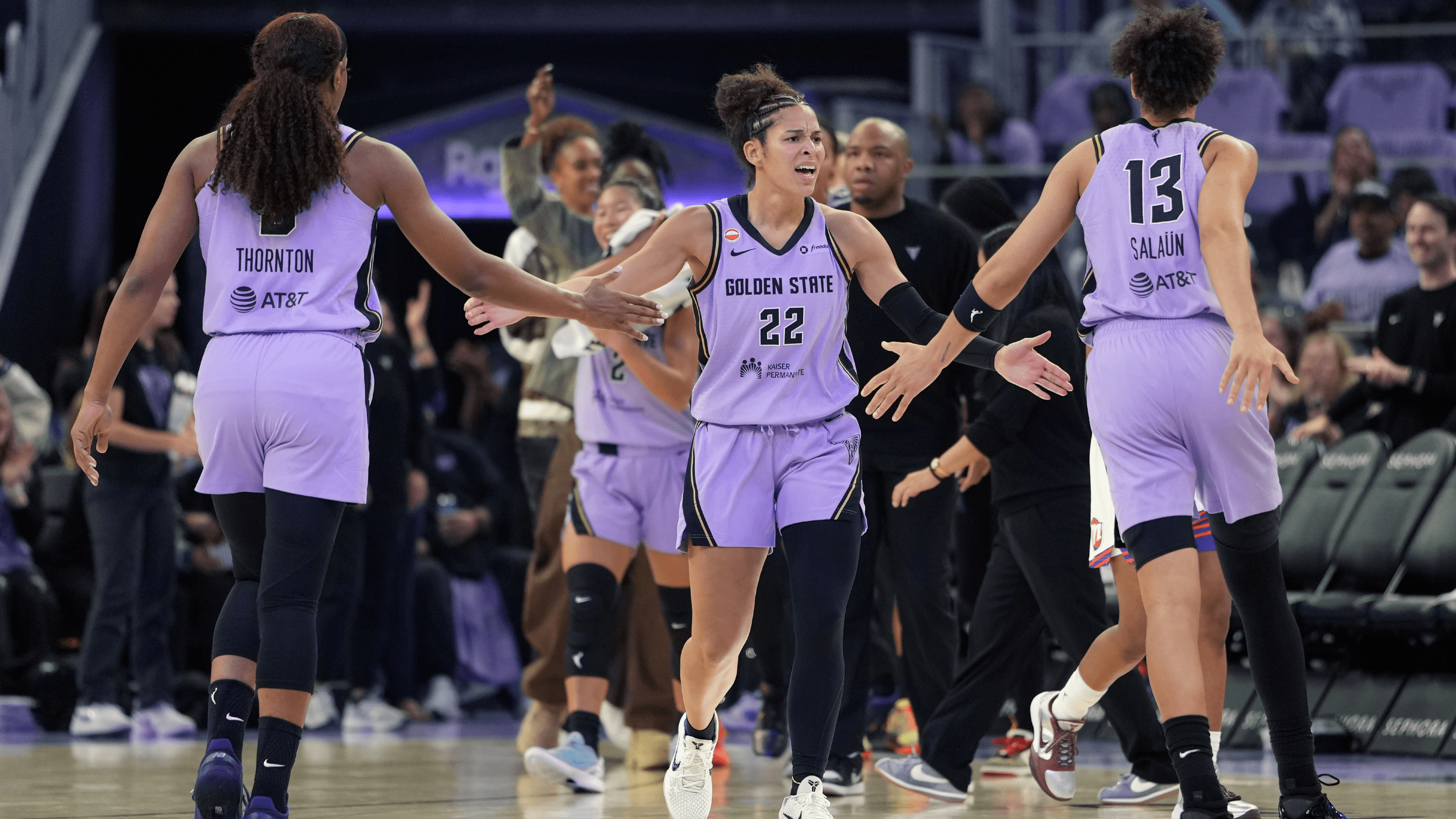 Kayla Thornton Golden State Valkyries WNBA