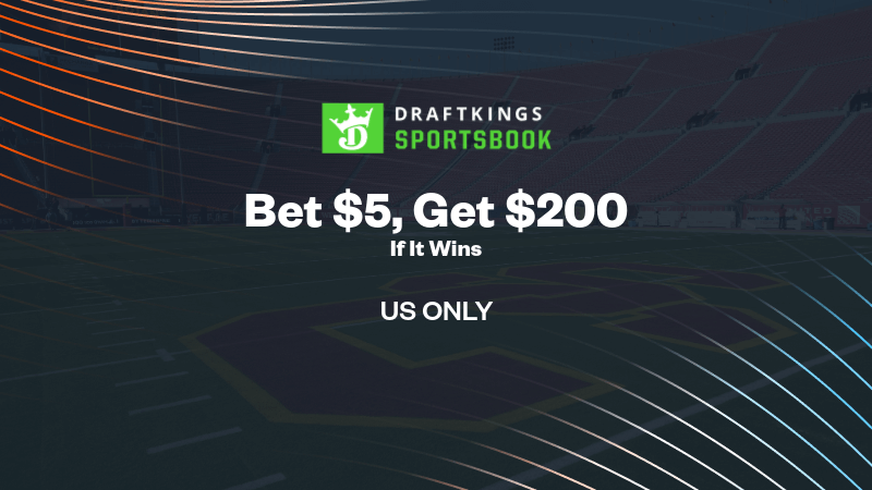 Bet $5, get $200 bonus bets if it wins without needing a DraftKings promo code. - IMAGN IMAGES