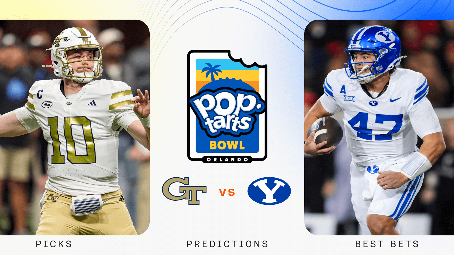 Georgia Tech vs BYU Prediction, Picks & Odds for Today — Pop-Tarts Bowl
