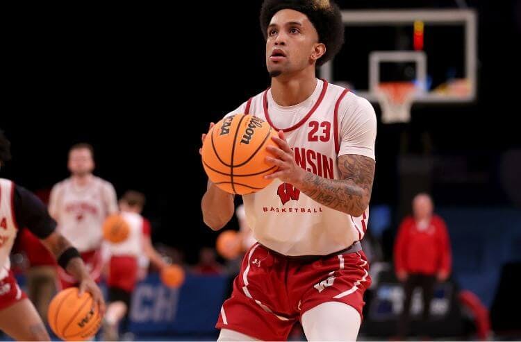 Chucky Hepburn Wisconsin Badgers NCAAB