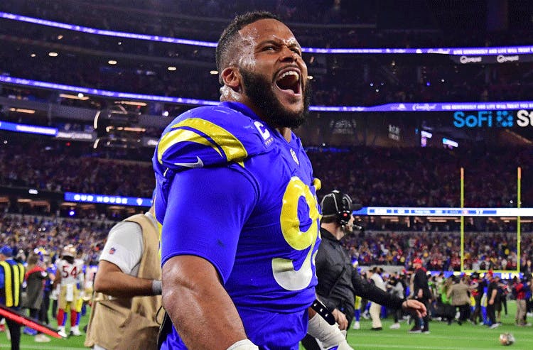 Aaron Donald Los Angeles Rams NFL Super Bowl