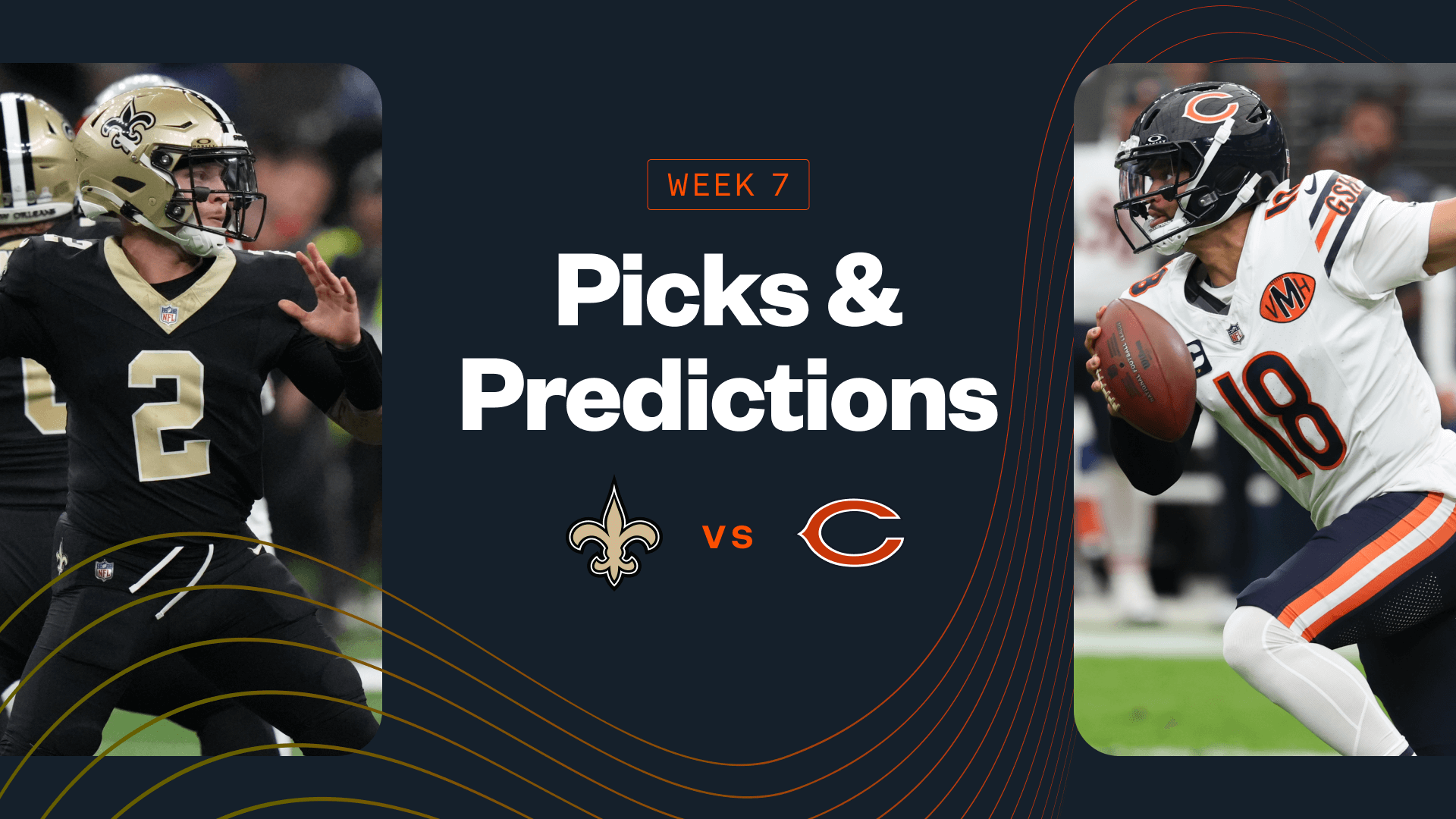 How To Bet - Saints vs Bears Predictions, Picks & Best Bets for Today's NFL Week 7 Game