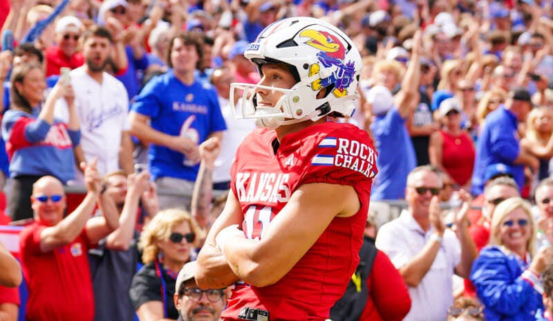 Luke Grimm Kansas Jayhawks NCAAF