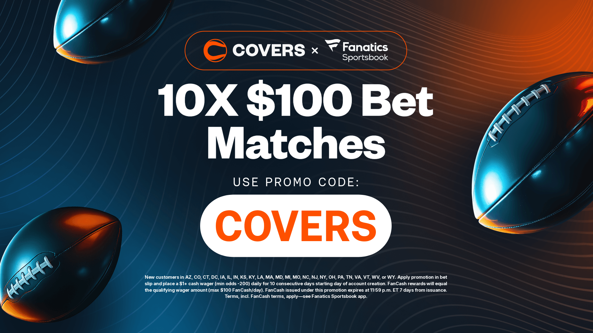 Fanatics Sportsbook Promo Code COVERS: Get up to $1,000 Matched in FanCash for Panthers vs. Jaguars, NFL Preseason
