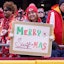 Kansas City Chiefs fans show support against the Las Vegas Raiders prior to the game at GEHA Field at Arrowhead Stadium. Mandatory Credit: Denny Medley-Imagn Images