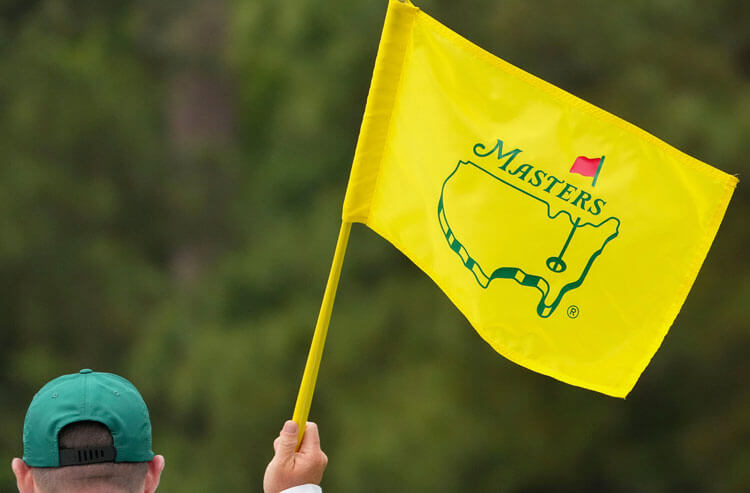 Masters flag at Augusta National.