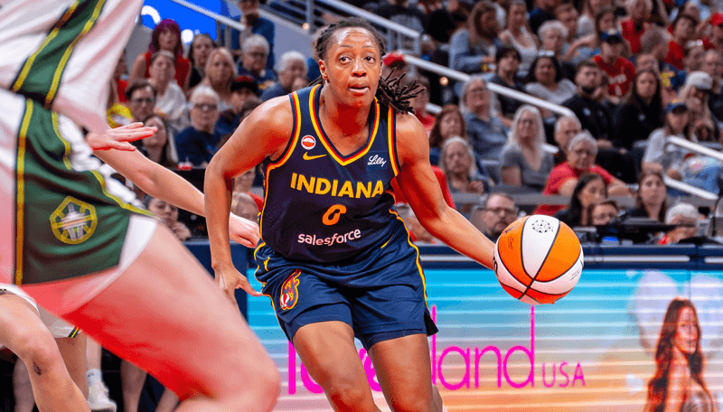 Kelsey Mitchell Indiana Fever WNBA
