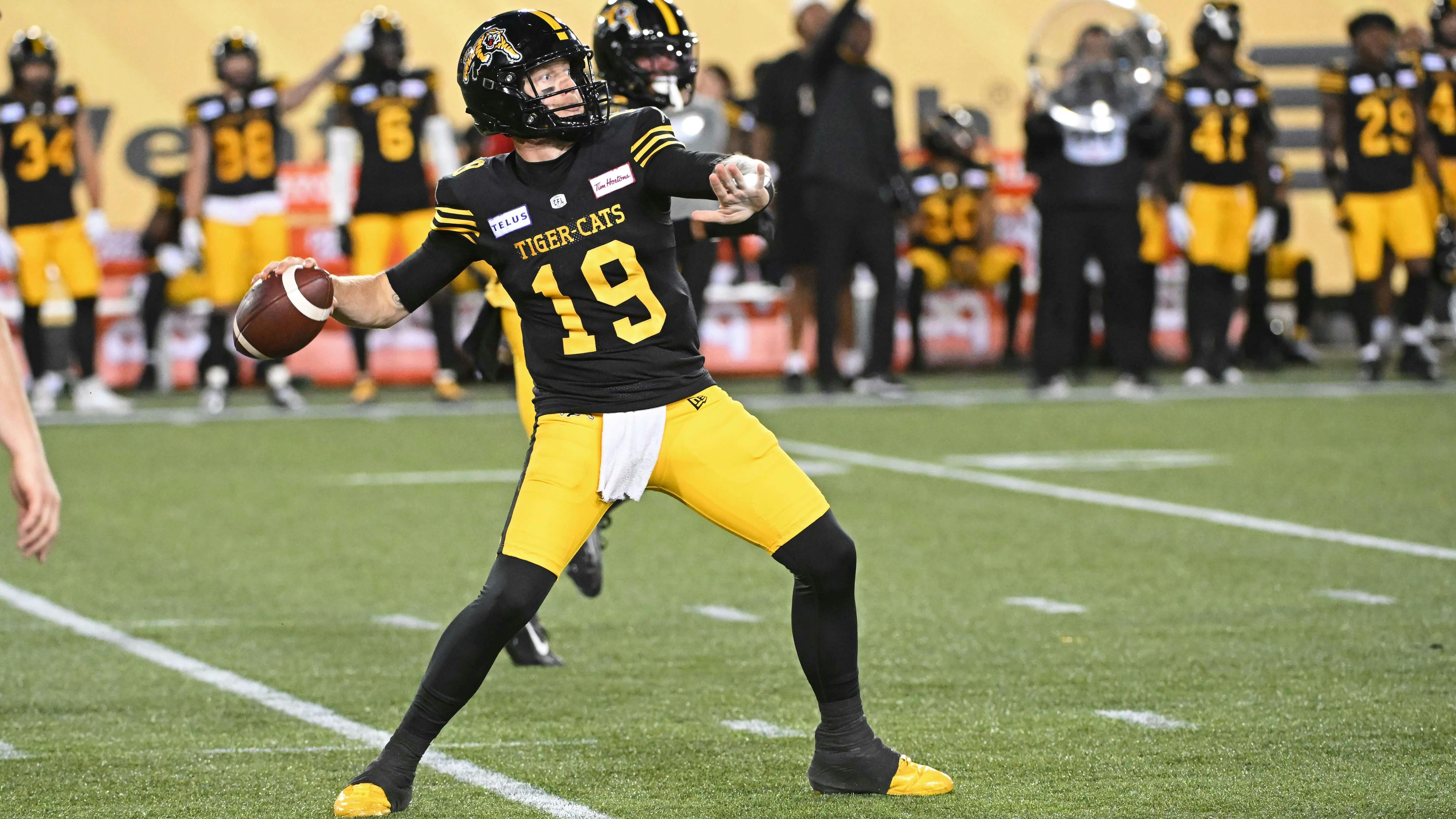 Hamilton Tiger Cats CFL Bo Levi Mitchell 