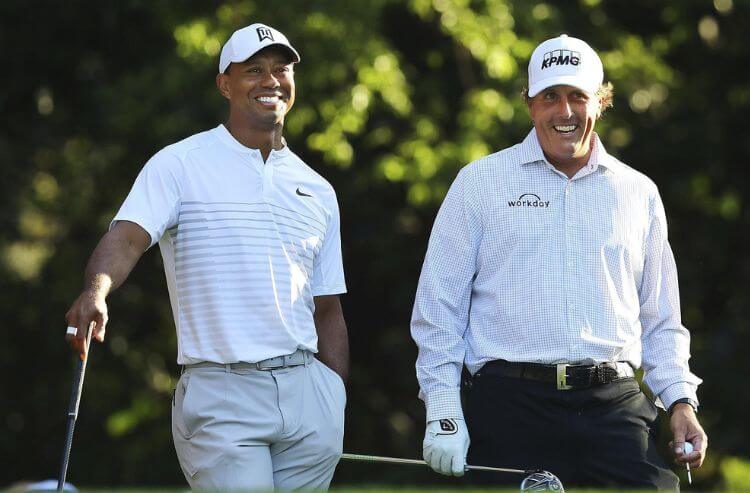 Tiger Woods Phil Mickelson PGA