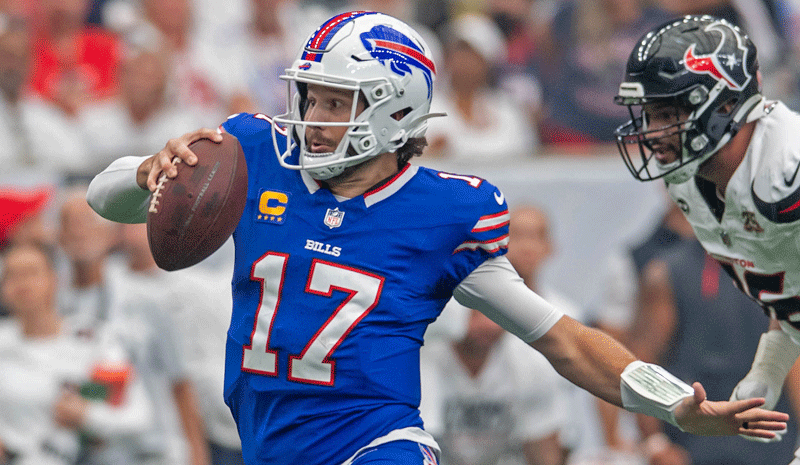 Buffalo Bills quarterback Josh Allen (17) NFL
