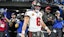 Buccaneers quarterback Baker Mayfield (6) takes the field.