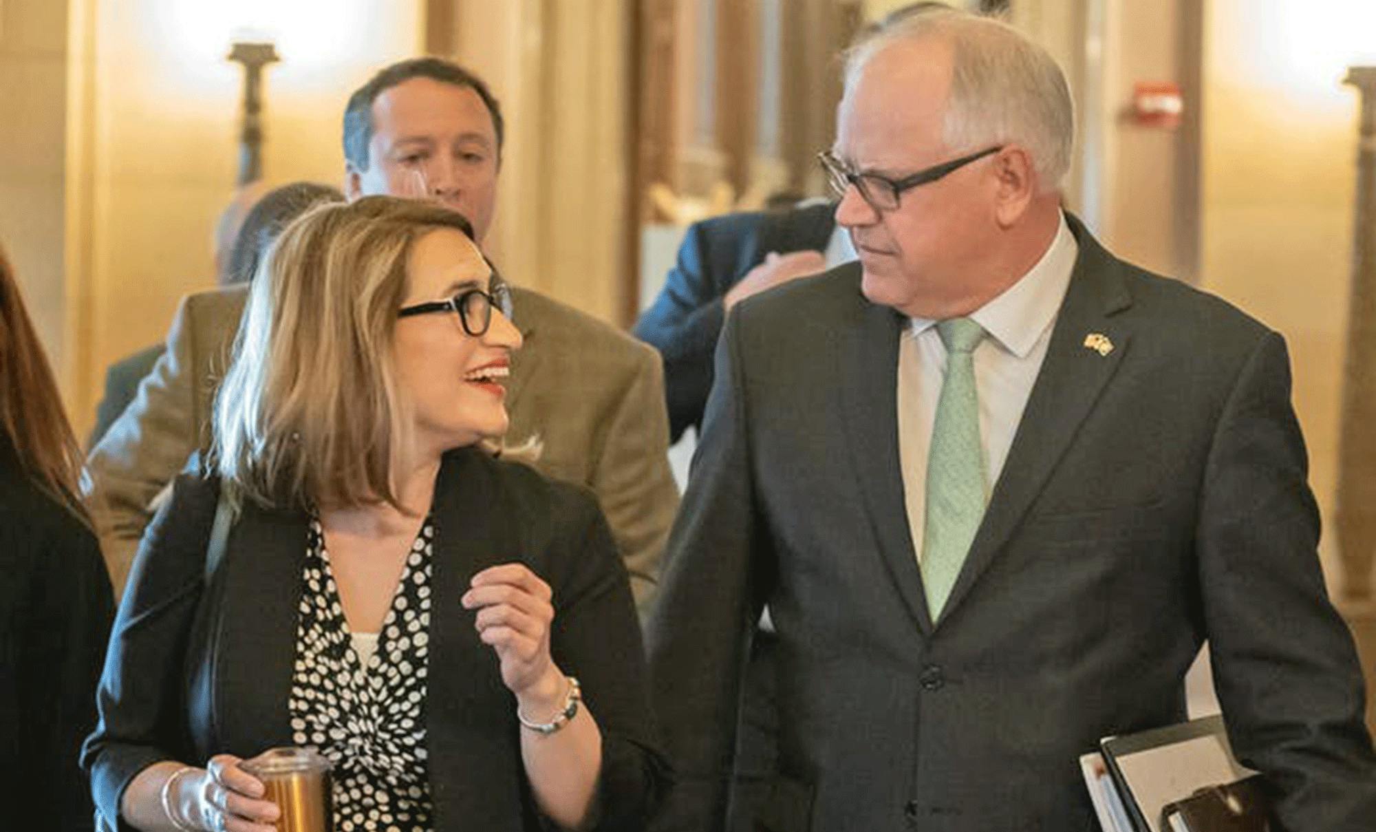 Tim Walz Peggy Flanagan