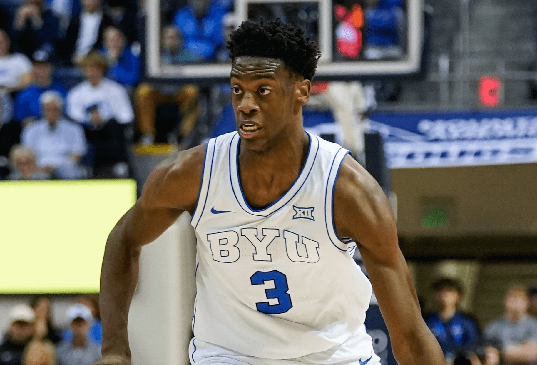 AJ Dybantsa of the BYU Cougars CBB