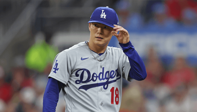 Dodgers vs. Brewers props. Yoshinobu Yamamoto Los Angeles Dodgers MLB