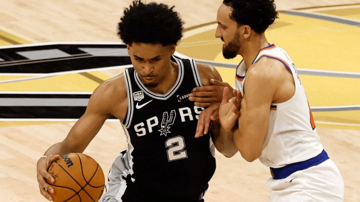 San Antonio Spurs guard Dylan Harper NBA