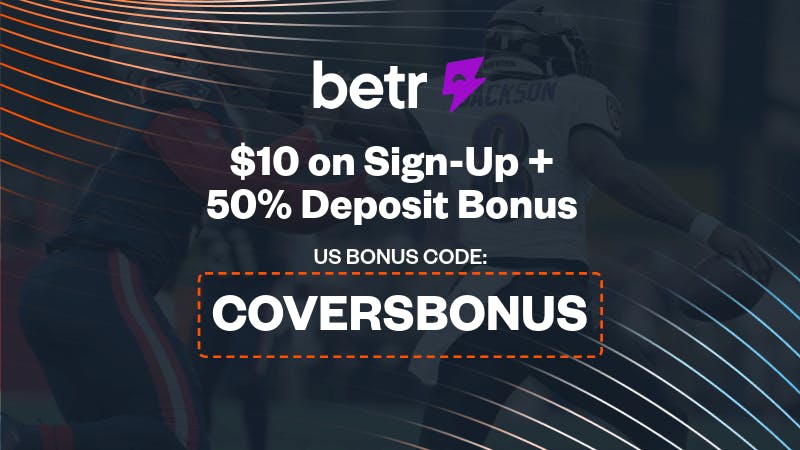 Betr Picks Promo COVERSBONUS: Claim $210 Bonus for Patriots vs. Ravens SNF