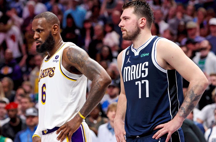 LeBron James Los Angeles Lakers Luka Doncic Dallas Mavericks NBA