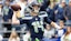 Seattle Seahawks quarterback Sam Darnold (14) throws the ball.