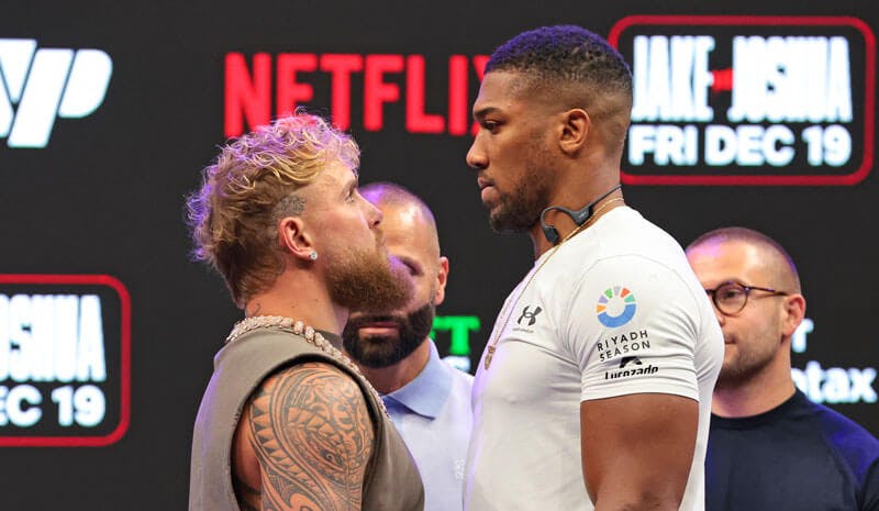 Jake Paul vs Anthony Joshua Same Game Parlay for December 19