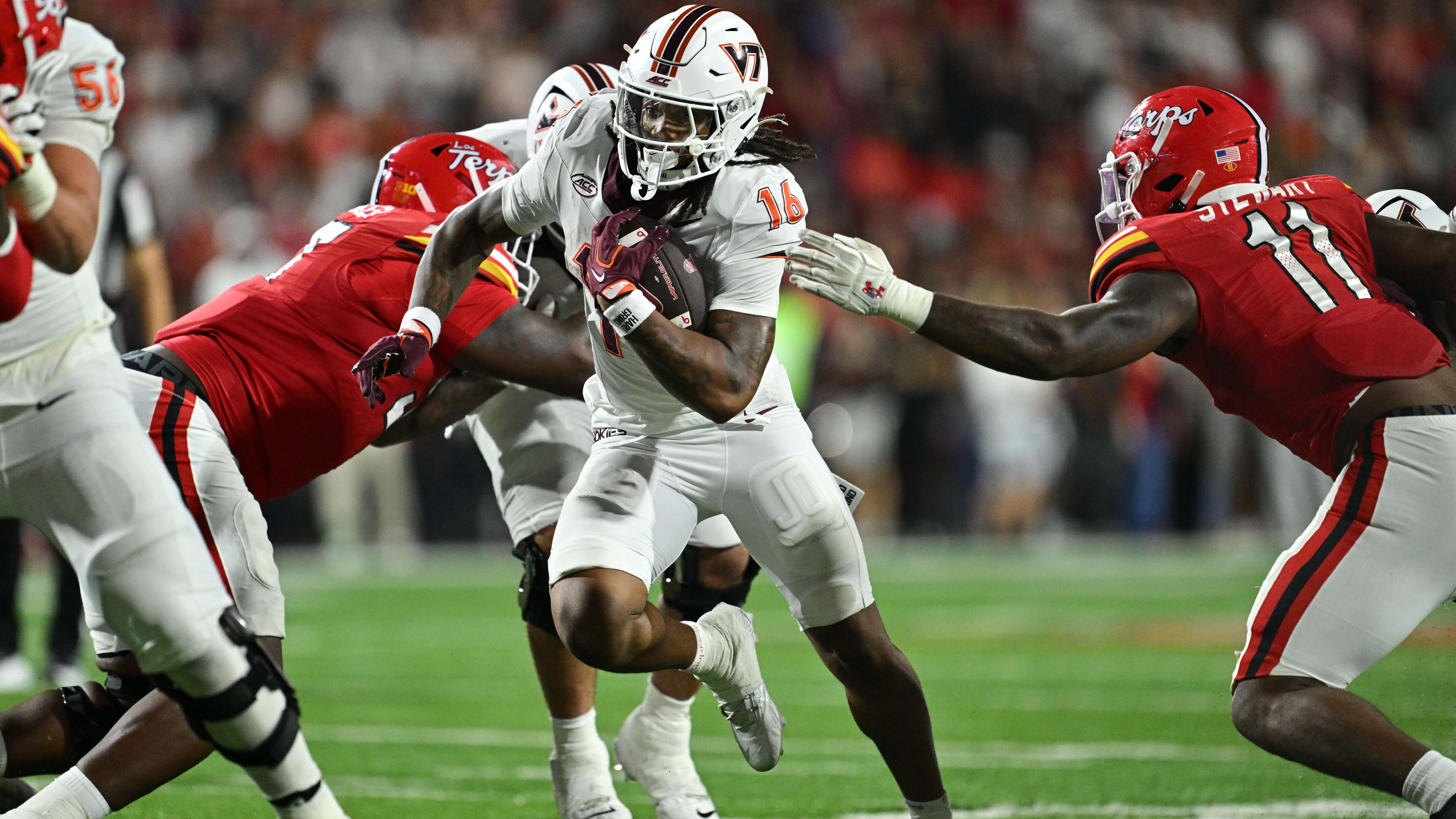 Virginia Tech Hokies NCAAF Jeffrey Overton Jr.