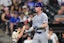 Chicago Cubs center fielder Pete Crow-Armstrong (4) reacts after striking out during the ninth inning aainst the Chicago White Sox at Rate Field. Patrick Gorski-Imagn Images