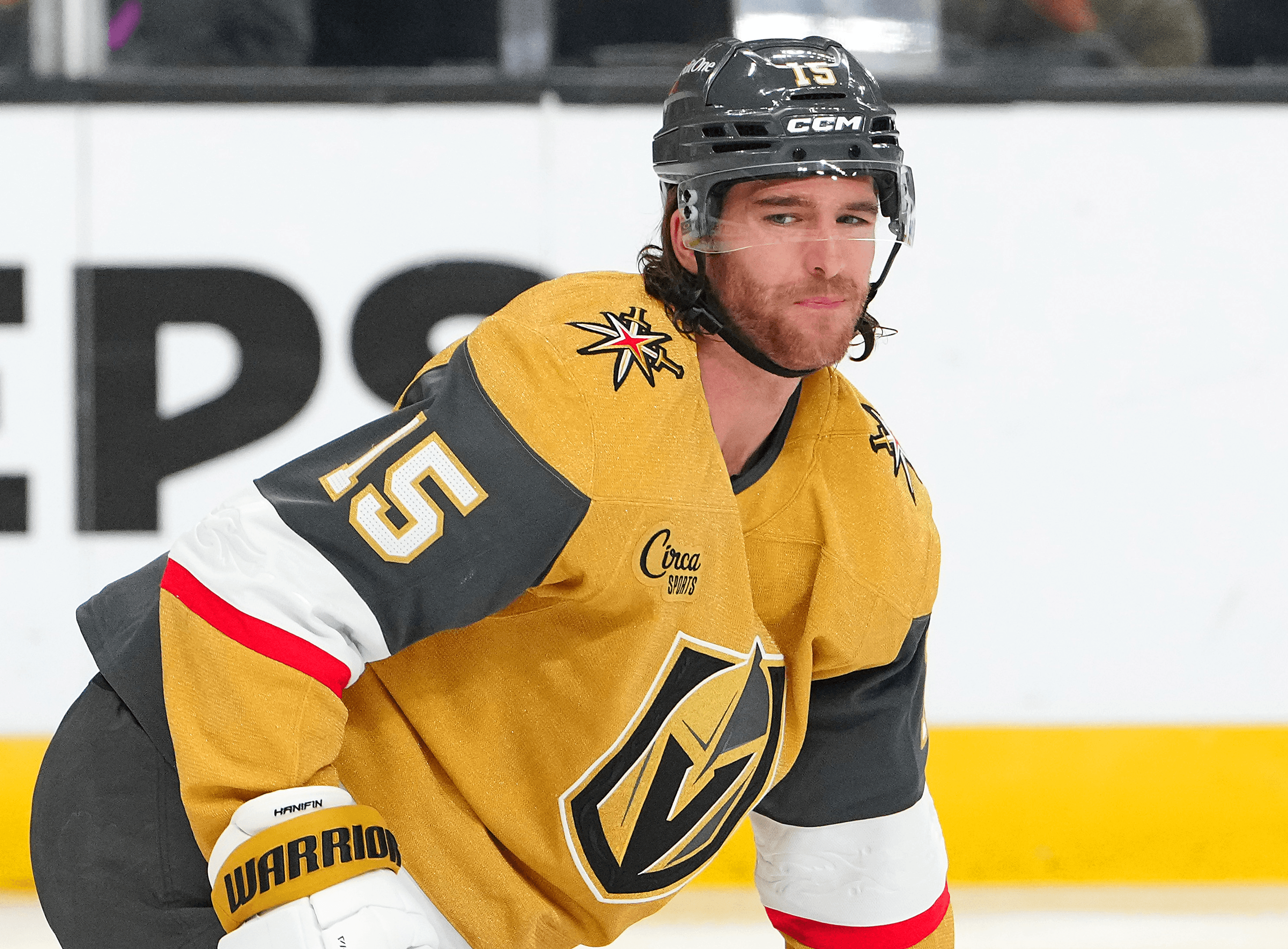 Noah Hanifin of the Vegas Golden Knights NHL