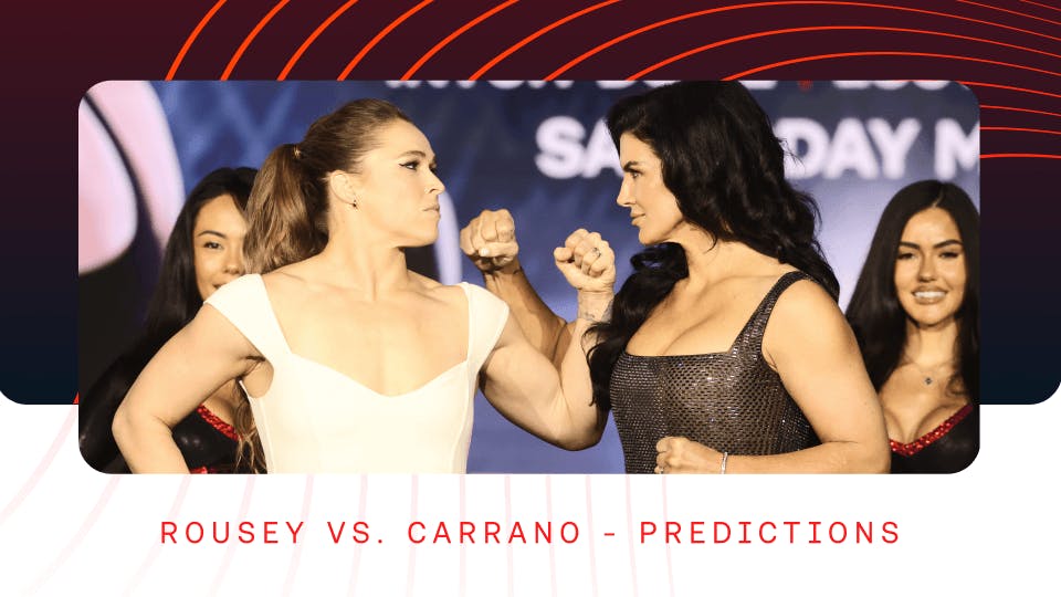 Ronda Rousey vs Gina Carano Predictions, Picks & Odds Tonight