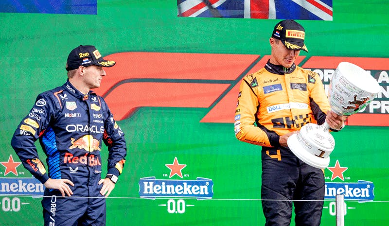 Max Verstappen Lando Norris Formula 1