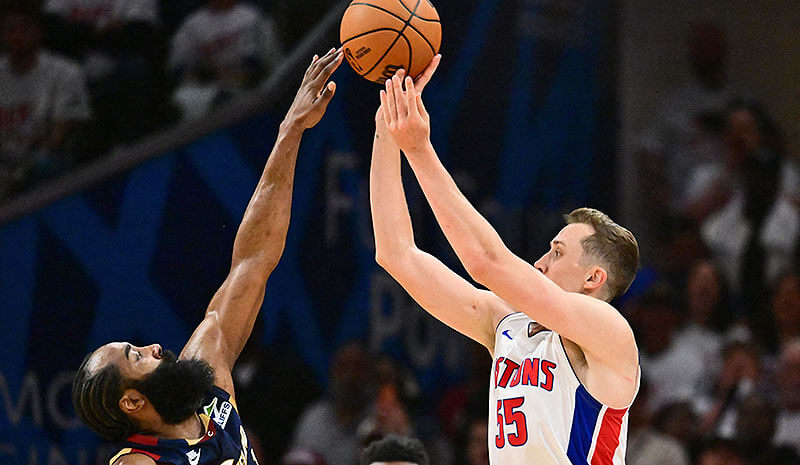 Duncan Robinson Detroit Pistons NBA