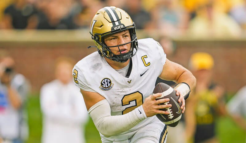 Diego Pavia Vanderbilt Commodores NCAAF