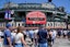 Fans walk to the ballpark before a game between the Chicago Cubs and the Chicago White Sox at Wrigley Field. David Banks-Imagn Images