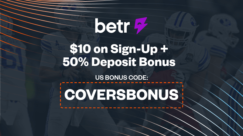 Use Betr Picks promo code "COVERSBONUS" to get a $210 bonus. - IMAGN IMAGES
