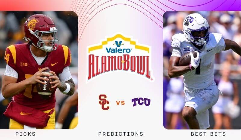 USC vs TCU Prediction, Picks & Best Bets for Tonight's Alamo Bowl