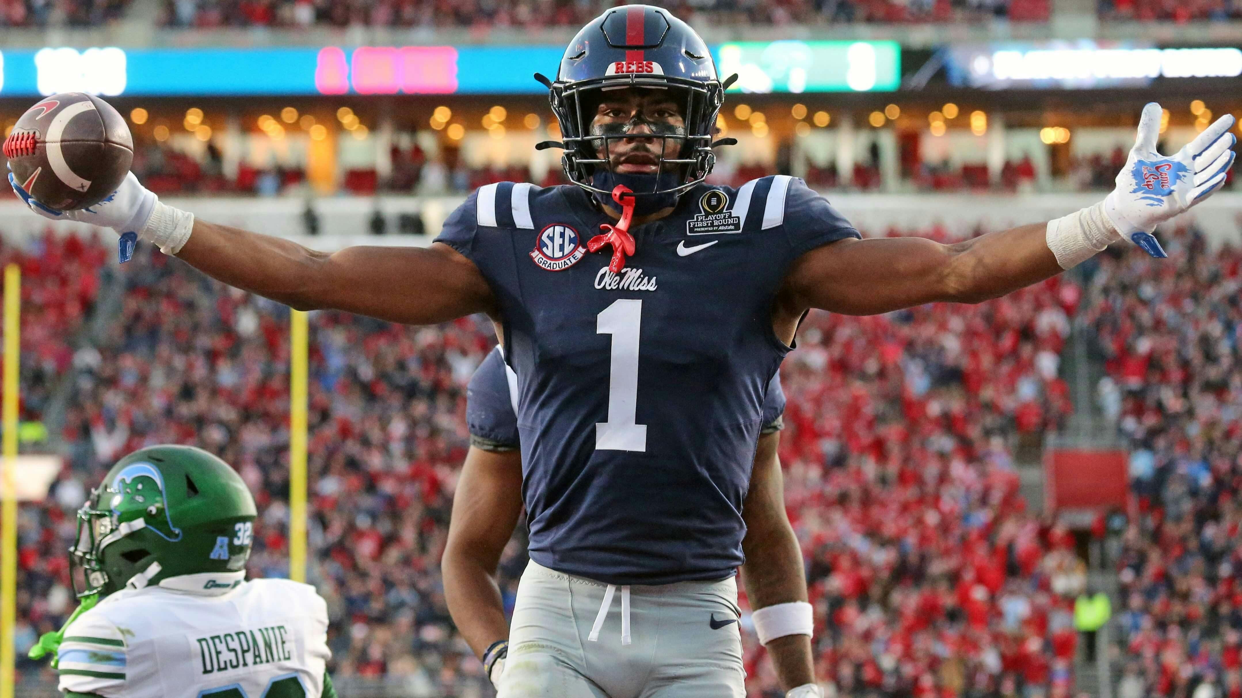 Anytime Touchdown Scorer Hurricanes vs Rebels Prediction: TD Picks for Fiesta Bowl