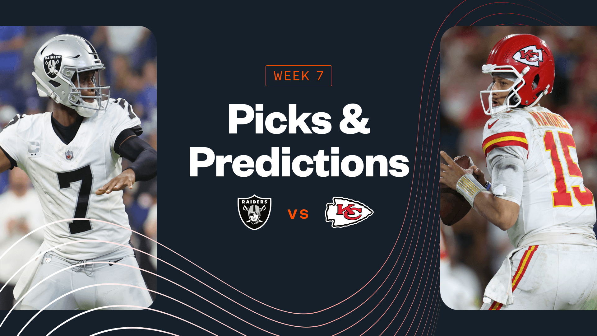 How To Bet - Raiders vs Chiefs Predictions, Picks & Best Bets for Today's NFL Week 7 Game