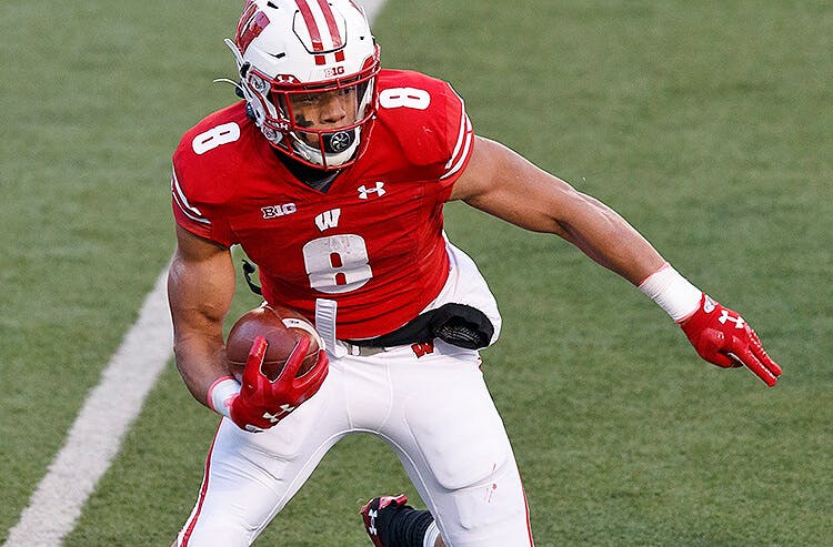 Wisconsin Badgers Jalen Berger Duke's Mayo Bowl