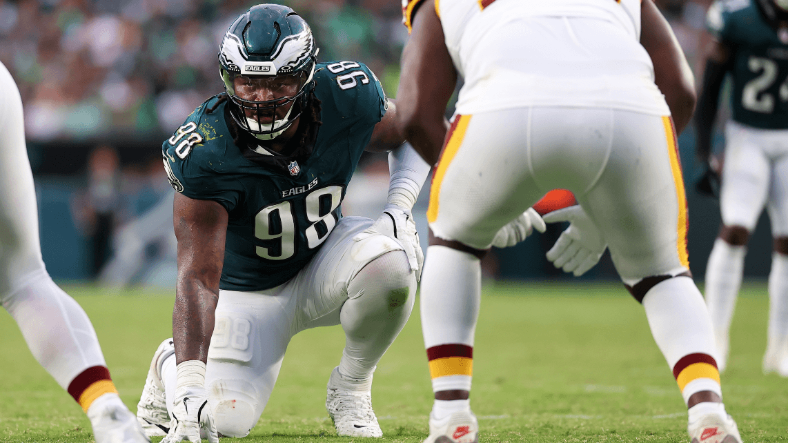 Philadelphia Eagles defensive tackle Jalen Carter NFL
