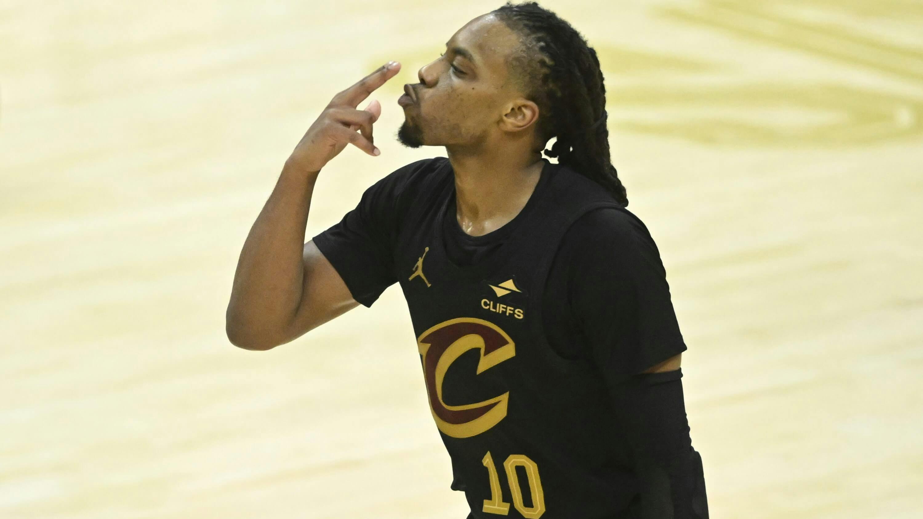 Cleveland Cavaliers NBA Darius Garland.